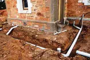outside drainage West Byfleet